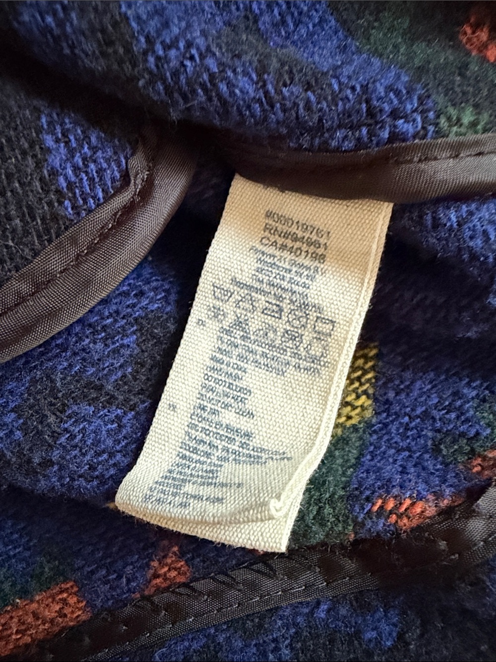 Forever 21 Southwestern Print Hooded Wrap Wooly Sweater Coat | Women's Medium - Picture 6 of 11